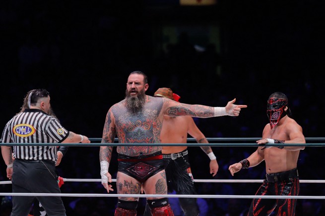 Brody King ringside in 2025