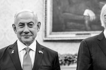 Photo of Benjamin Netanyahu and Joe Biden