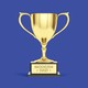 An illustration of a sports trophy awarded to dads.
