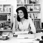 Susan Sontag at her desk