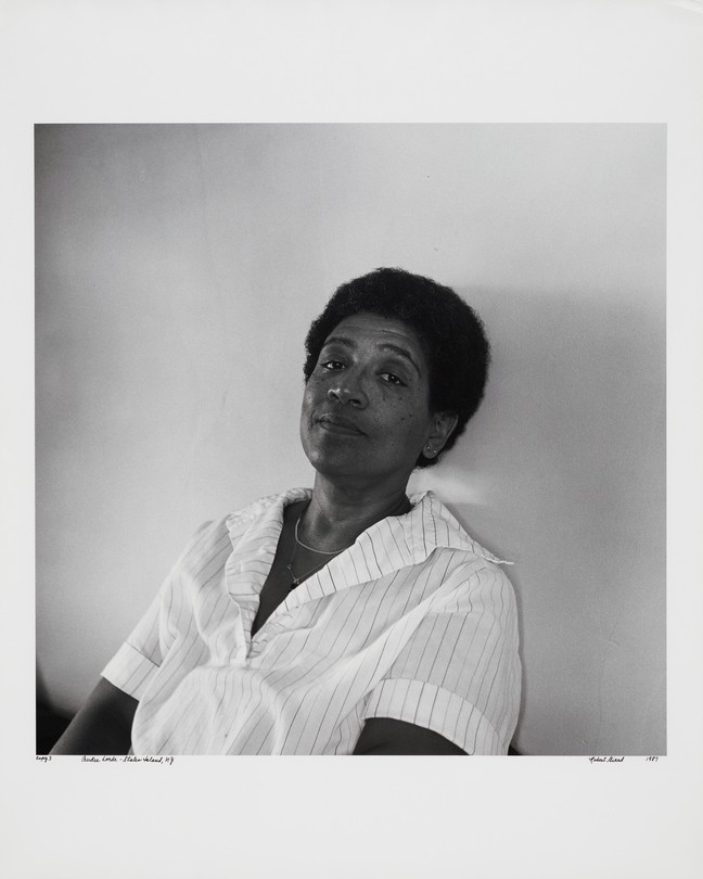 Picture of Audre Lorde in Staten Island