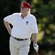 Donald Trump golfing