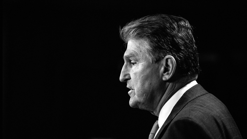 Senator Joe Manchin in profile