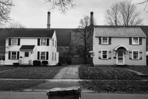 Suburban houses in Rochester, New York