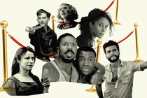 Collage for Oscars 2026 nominees