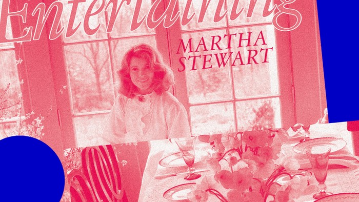 Illustration of Martha Stewart cover