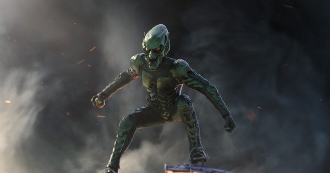 Willem Dafoe as the Green Goblin in 'Spider-Man: No Way Home'