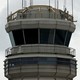 An air-traffic control tower