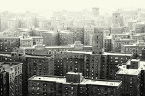 New York in the snow