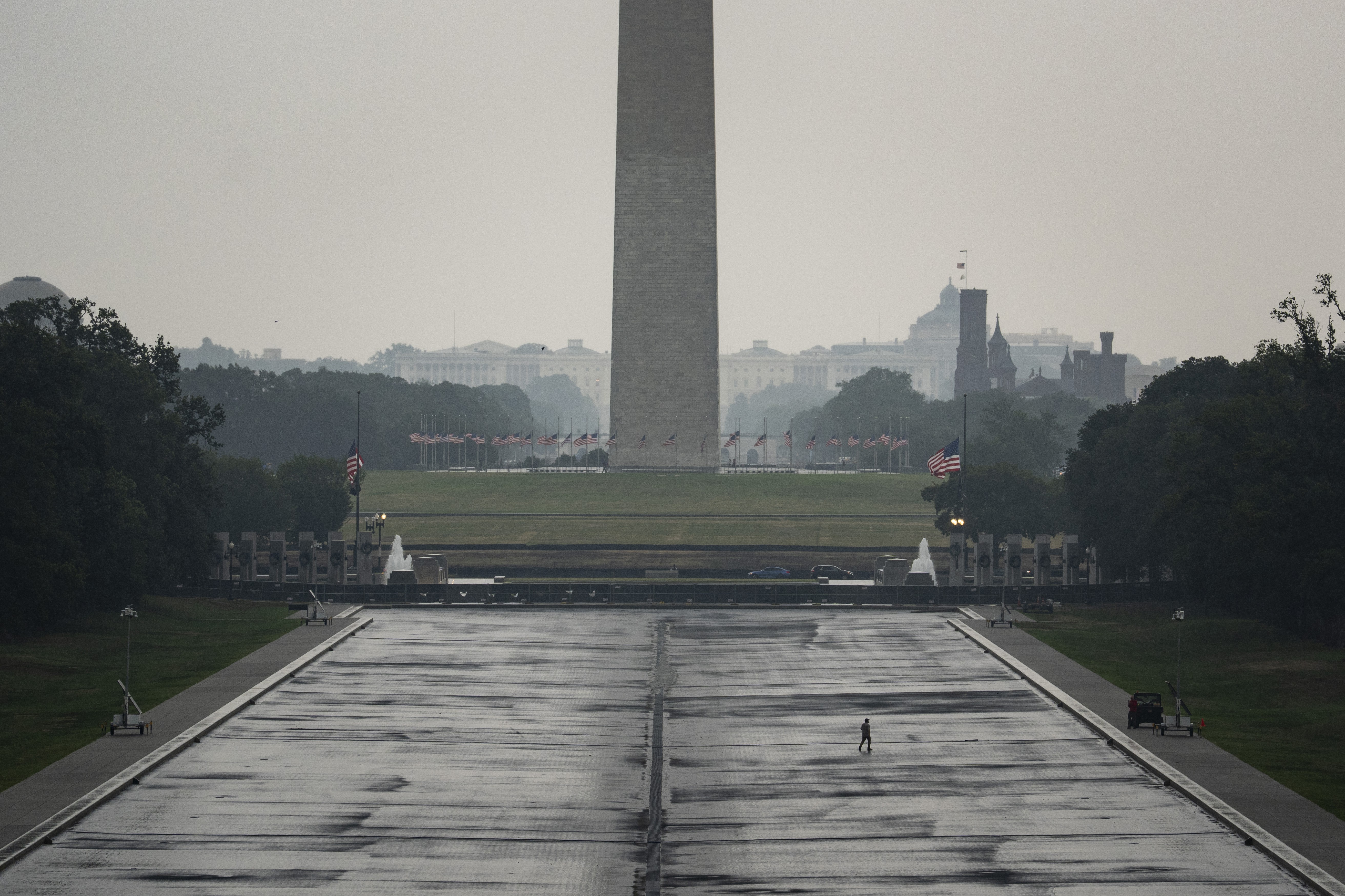 The Canoeist Accused of Destroying the Reflecting Pool