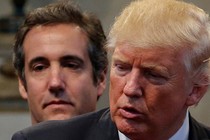 a photo of Donald Trump and Michael Cohen