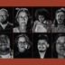 Portraits of twelve people making disgusted faces, ordered into two rows of six