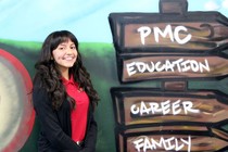 A photo of a student 