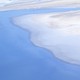 An aerial view of Bad Water, Death Valley, California