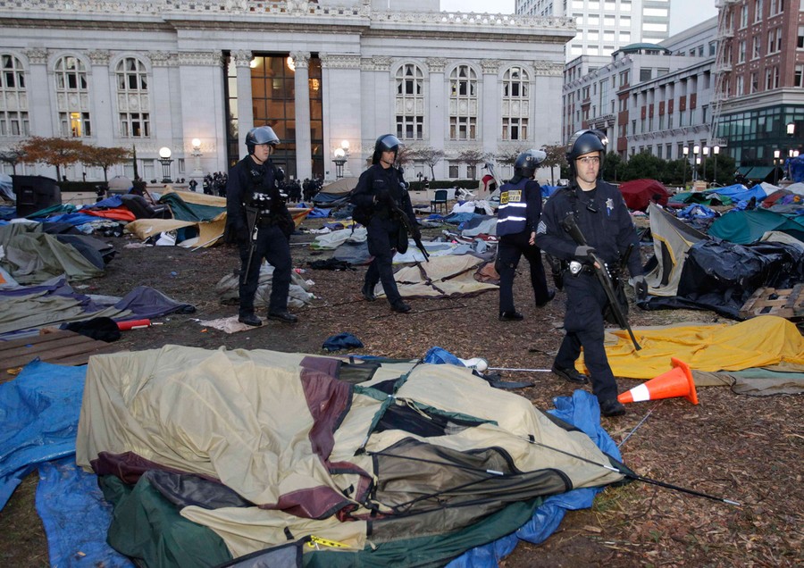 Occupy Wall Street Faces Evictions - The Atlantic