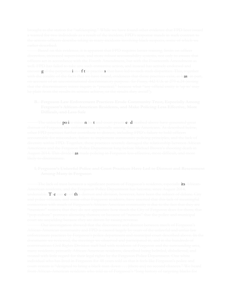 redacted Ferguson Report