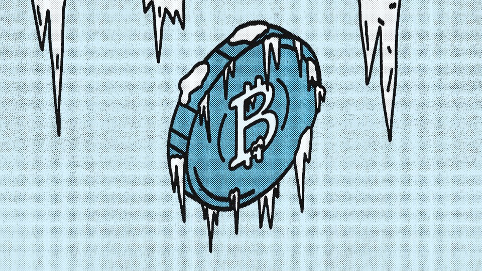frozen bitcoin