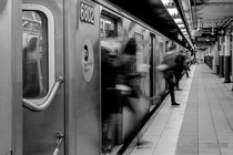 Photo of the New York City subway