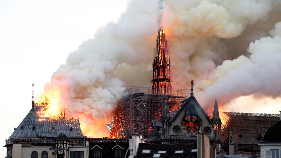 Fire at Notre-Dame cathedral
