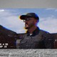 Screengrab from video of Pedro Antonio Aguero, overlapped over picture of border wall
