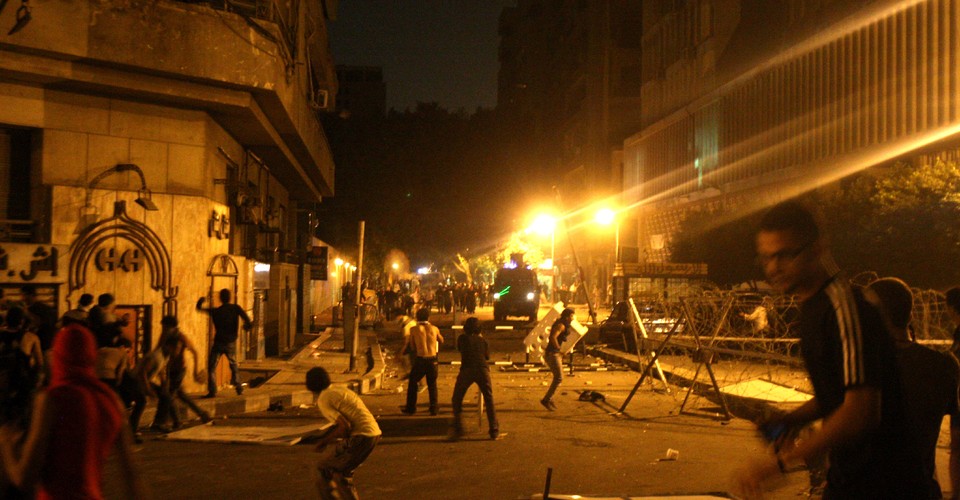 Protests Continue Outside U.S. Embassy in Cairo The Atlantic