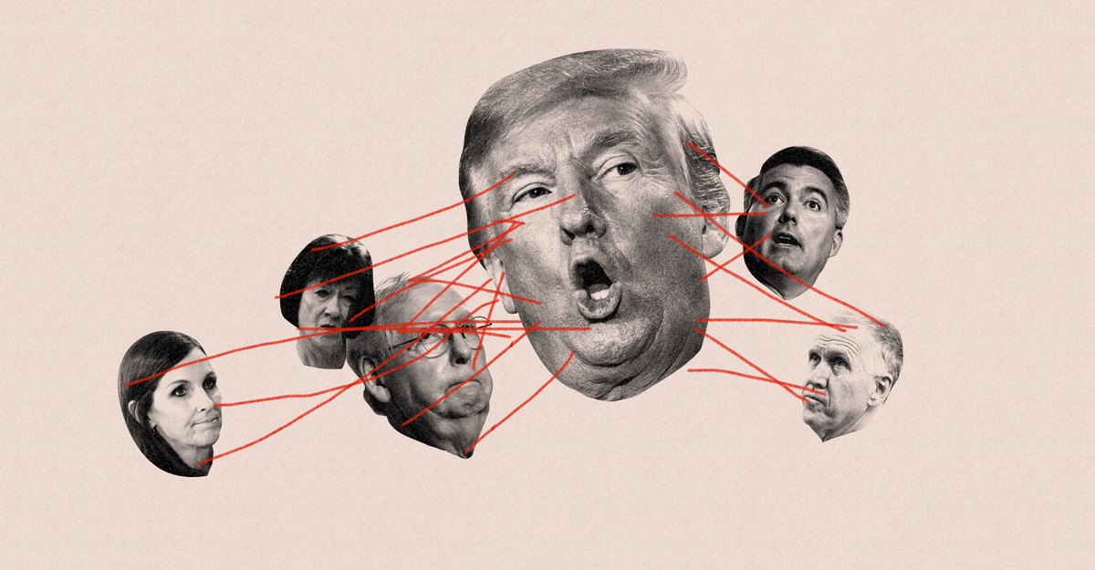 Senate Republicans’ Reelections Depend on Trump - The Atlantic