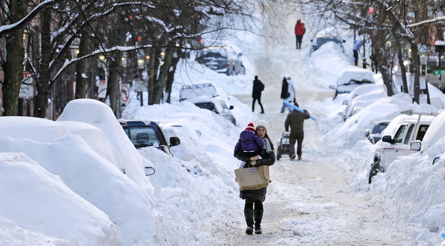 What Record Breaking Snow Really Looks Like The Atlantic