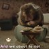 The hamster from the lyric video for 'Chained to the Rhythm'