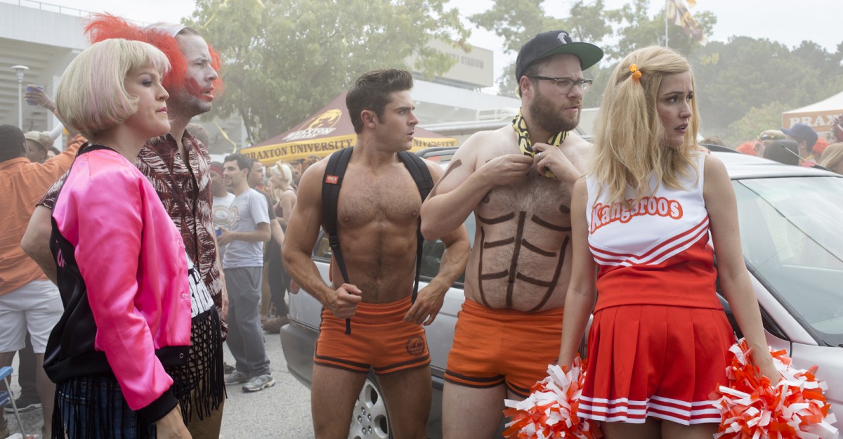 The Cast of Neighbors 2 Surprises Tourists // Presented by BuzzFeed &  Neighbors 2 