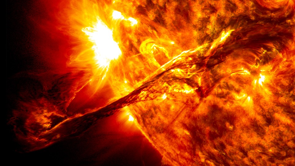 real pictures of the sun from space