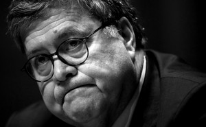 A photograph of William Barr