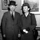 Walter Lippmann and his wife Helen Byrne arrive on the S.S. Manhattan on April 1, 1940