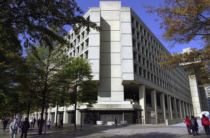 The FBI building.