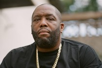 A portrait of the rapper Killer Mike