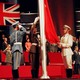 The Chinese flag is raised by People's Liberation Army soldiers to signal Hong Kong's return to Chinese sovereignty after 156 years of British rule in Hong Kong on July 1, 1997. 