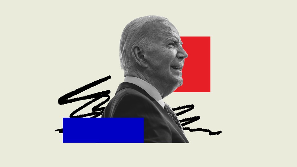 An illustration of Biden