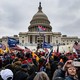 Crowds of Trump supporters outside the Capitol on January 6, 2021.