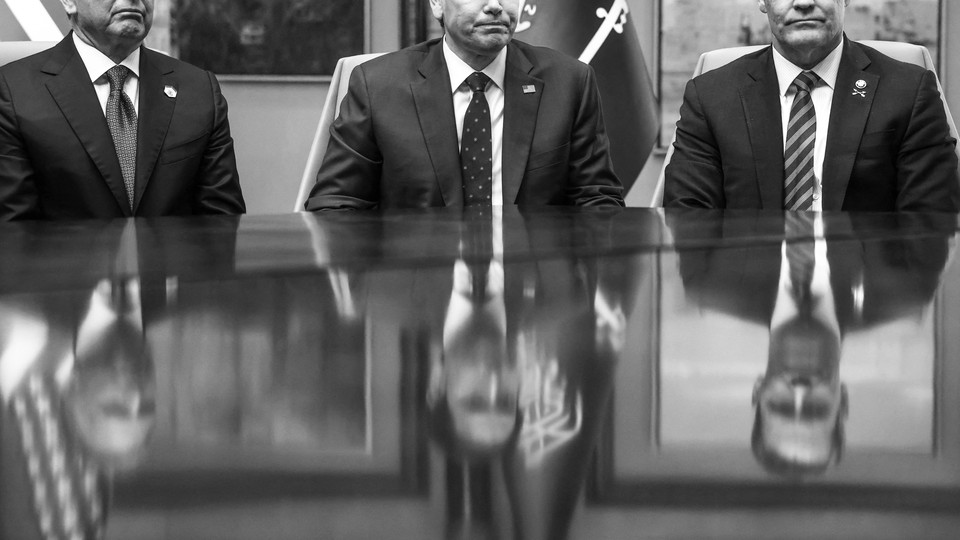 Marco Rubio, Lindsey Graham, and Michael Waltz