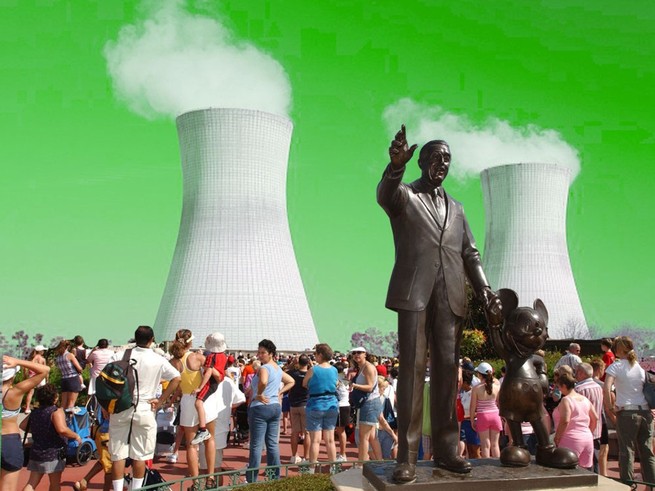 Disney World's literal nuclear option
