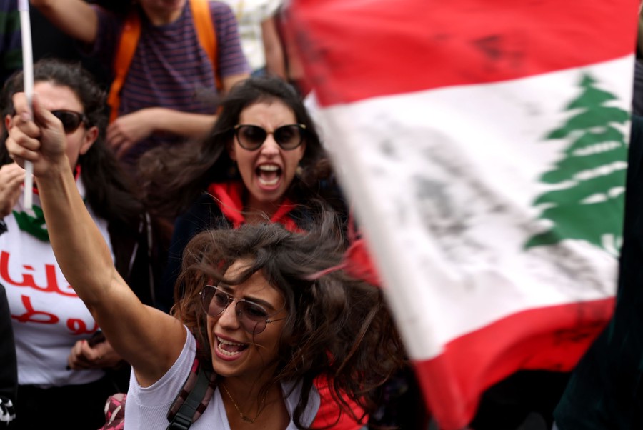 Photos: Anti-Government Protests in Lebanon - The Atlantic