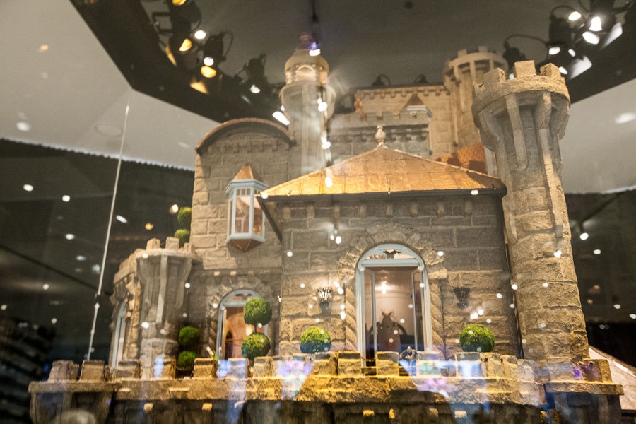 Photos of the Astolat Dollhouse Castle in Columbus Circle The Atlantic
