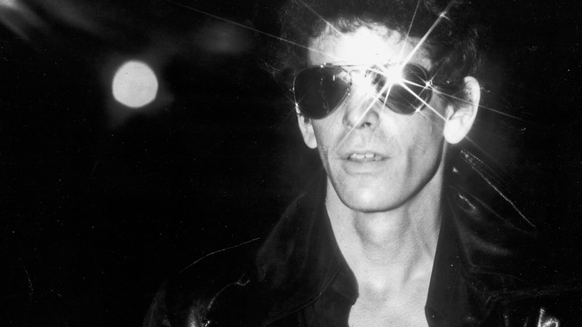 Lou Reed in sunglasses