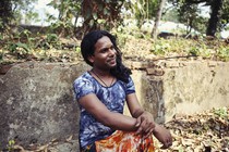 Faisal, one of the transgender residents at Sahaj, a school-turned-shelter in Kerala, India.