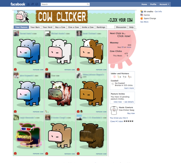 Cow Clicker