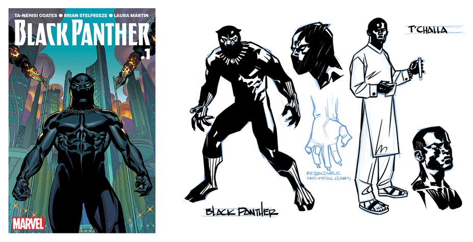 black panther comic book number 1