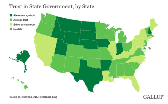 Do You Trust Your State Government? - The Atlantic