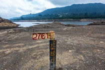 A reservoir near Bogotá, Colombia