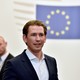 Austrian Chancellor Sebastian Kurz leaves a European Union leaders summit in Brussels, Belgium, June 29, 2018. 