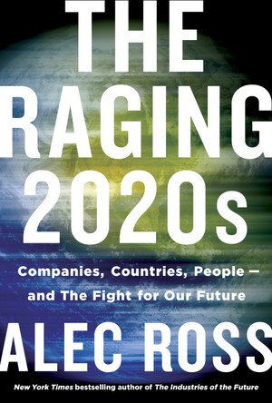 Book cover of The Raging 2020s. 