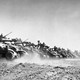 Men of a U.S. tank division trained for D-Day in England on May 9, 1944.